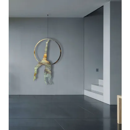 Quadro di design in metallo Acrobatic 04 di Migliorino