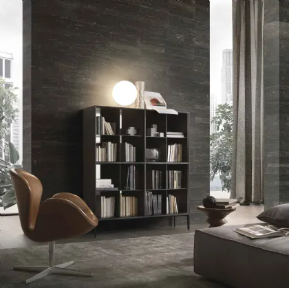 Libreria a muro Self Up di Rimadesio