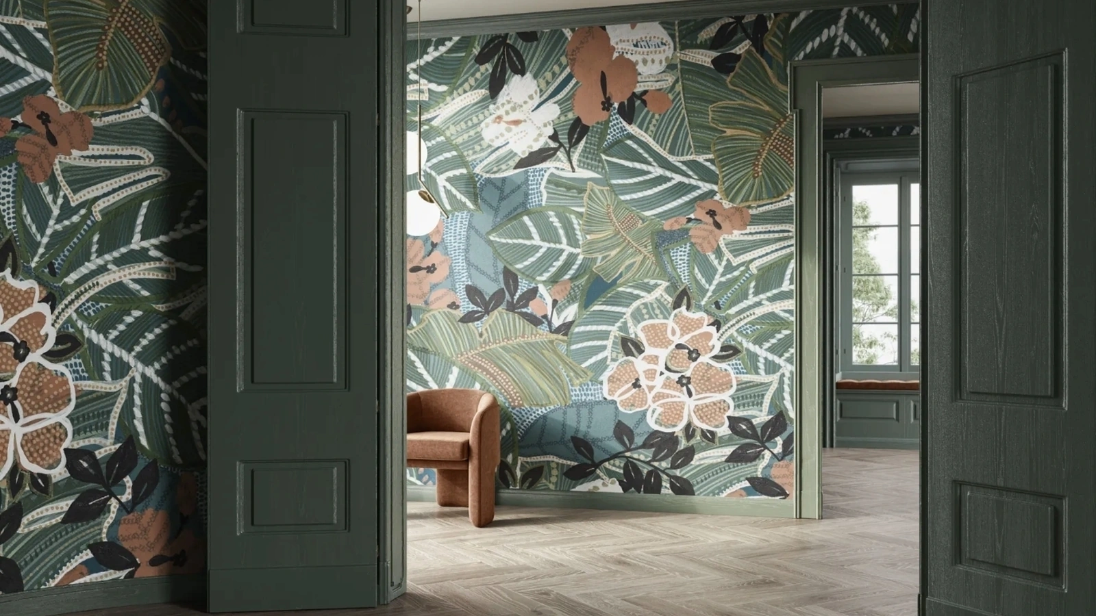 Carta da parati Kew-Gardens Glamora