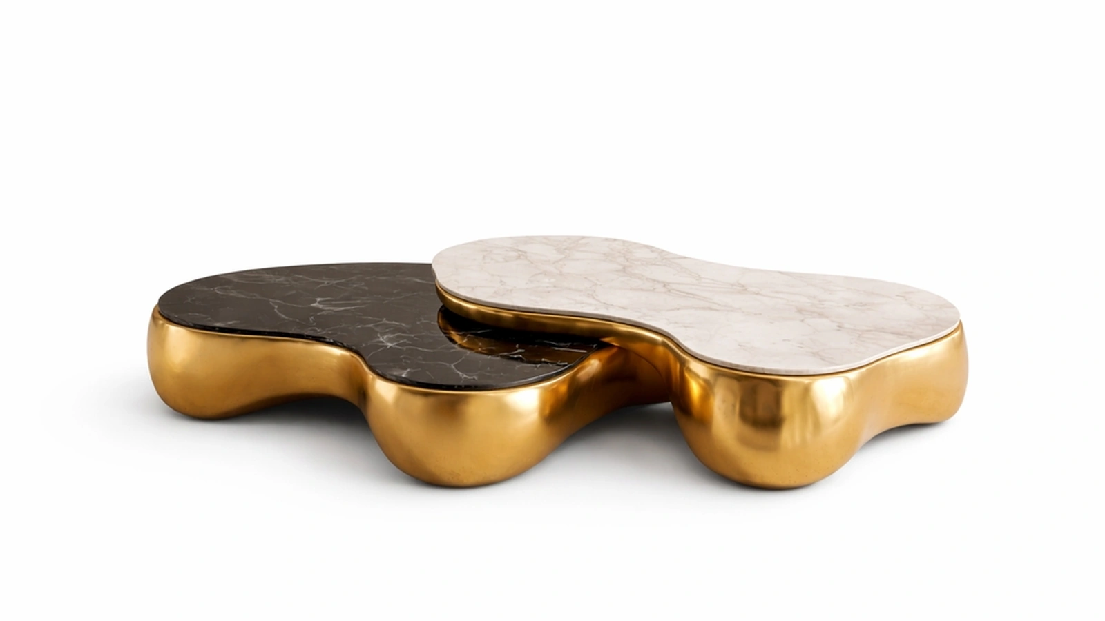 Tavolino di design Atoll Overlay di Migliorino