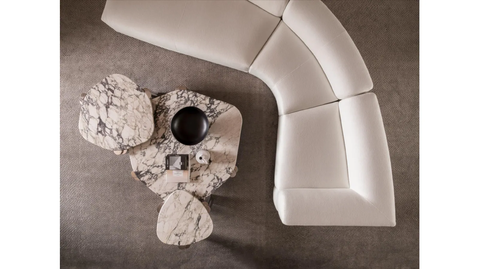 Tavolino Maylis in marmo di Molteni & C