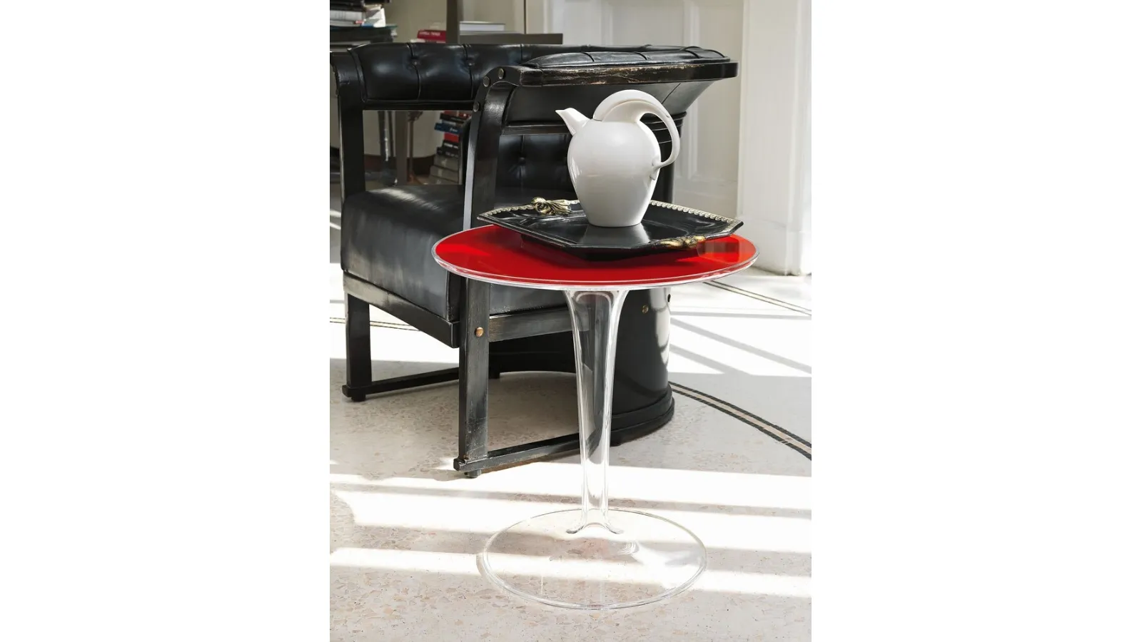 Tavolino TipTop in plexiglas di Kartell