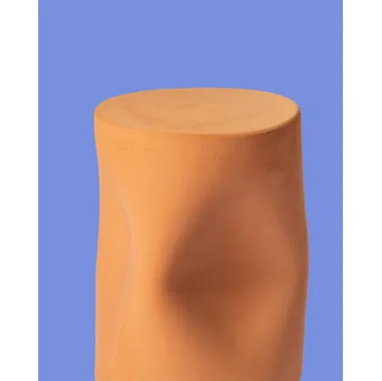 Tavolino in terracotta Toblo di Miniforms