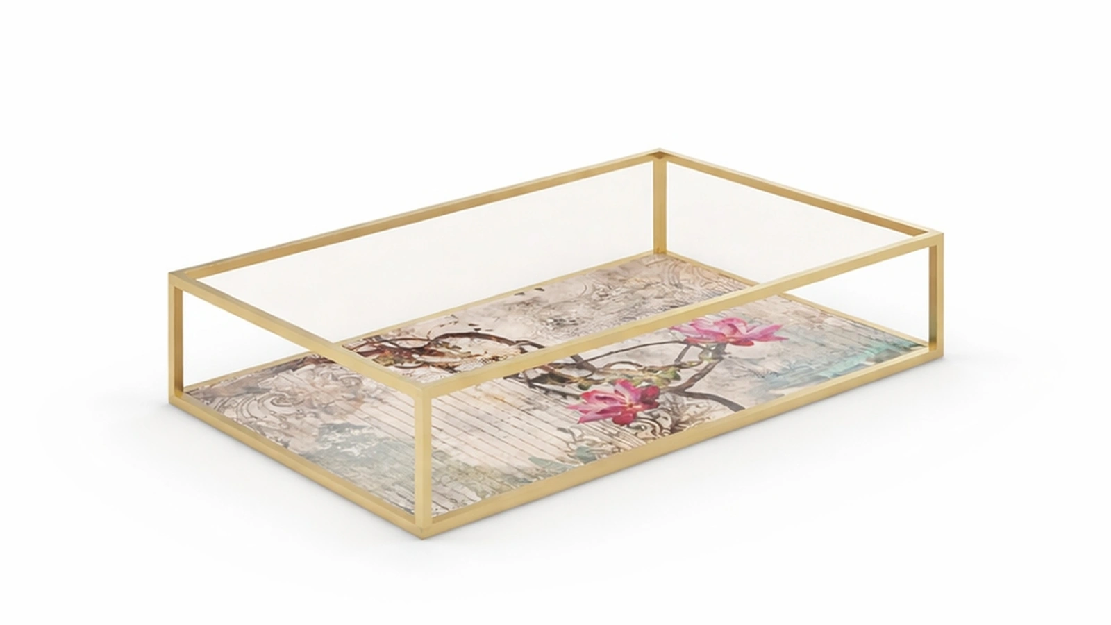 Tavolino Wire Glass di Migliorino
