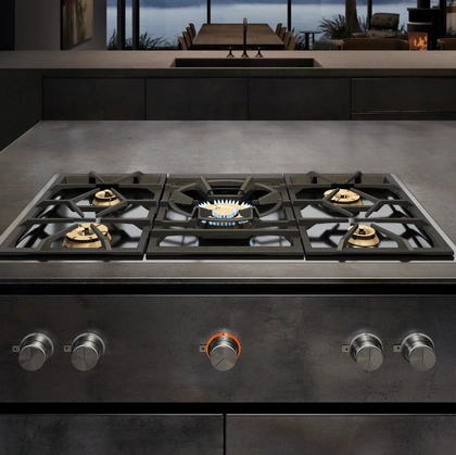 Piano cottura a gas Serie 400 Vario Domino di Gaggenau