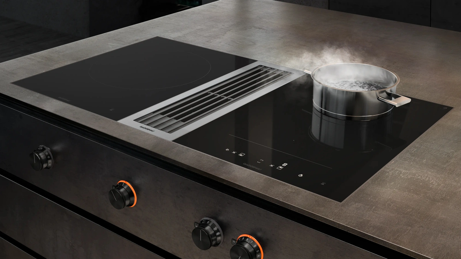 Piano cottura Vario Serie 400 Flex Induction di Gaggenau