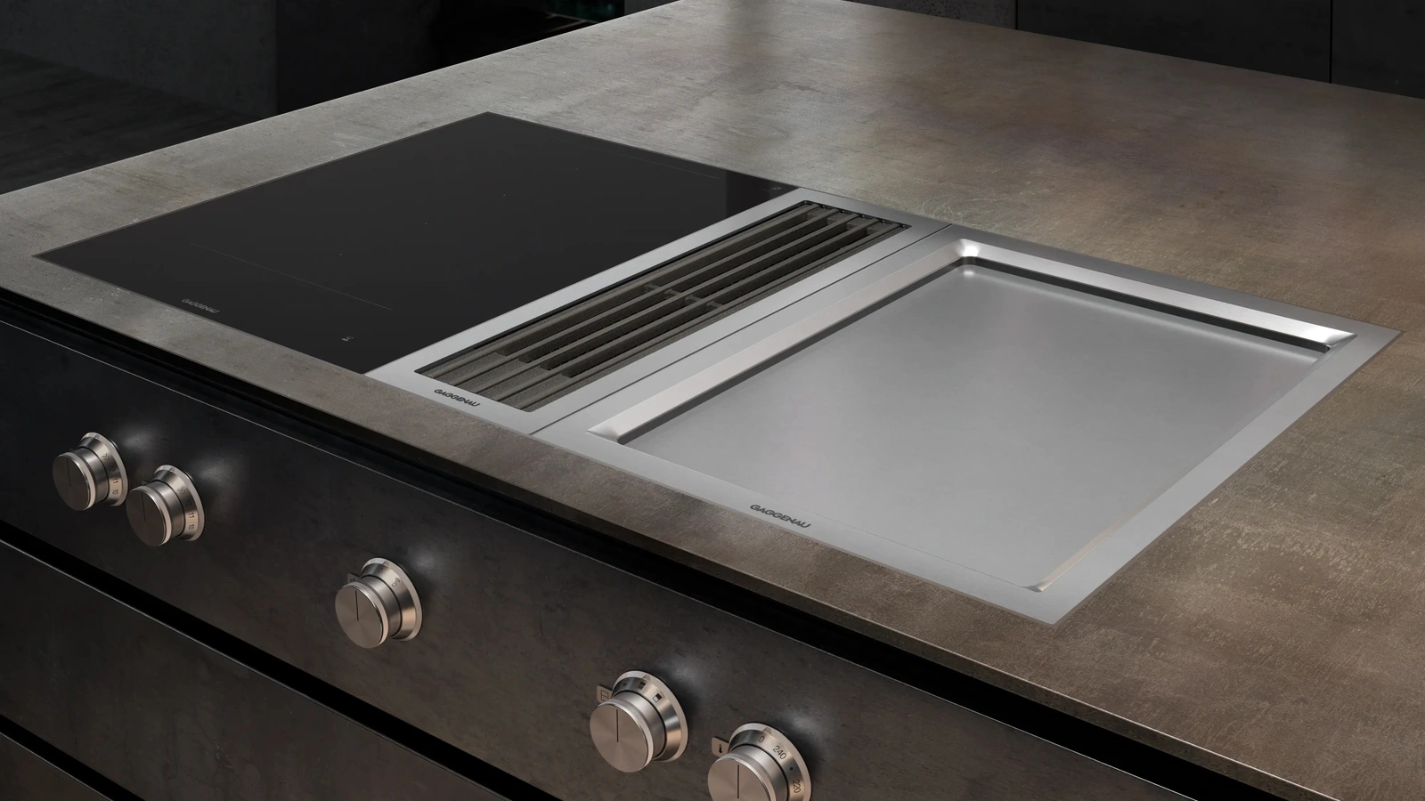 Piano cottura Vario Serie 400 Flex Induction di Gaggenau
