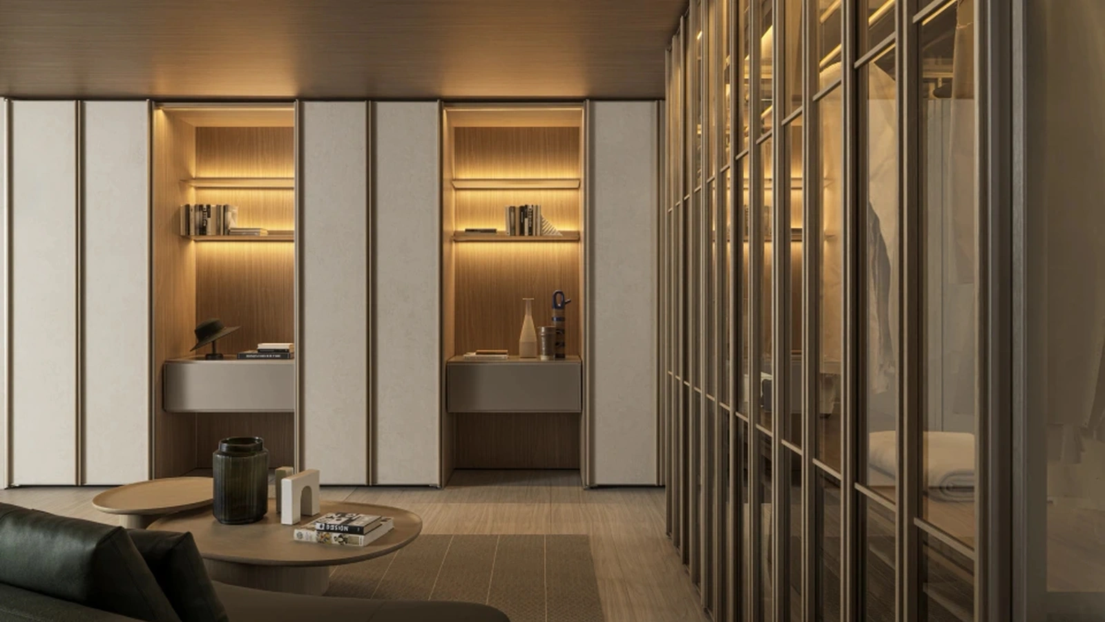 Armadio Gliss Master - Meridian Doors di Molteni & C