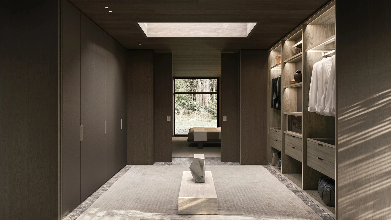 Cabina Armadio Gliss Master Rovere di Molteni & C