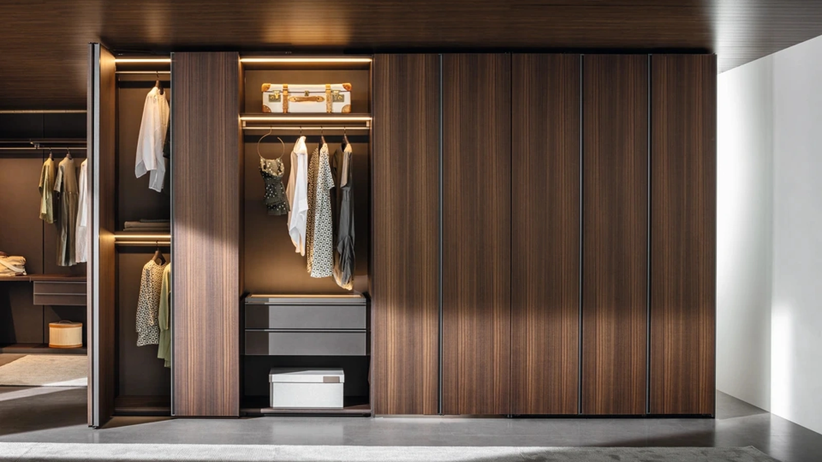 Armadio Gliss Master - Sistema 7 di Molteni & C