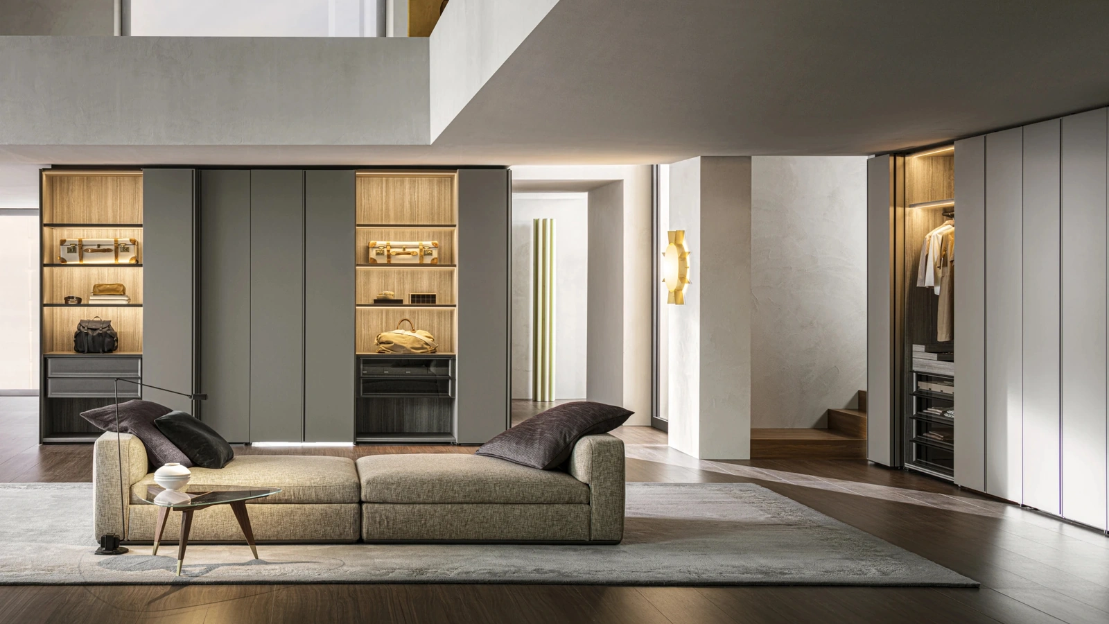 Armadio Gliss Master - Sistema 7 di Molteni & C