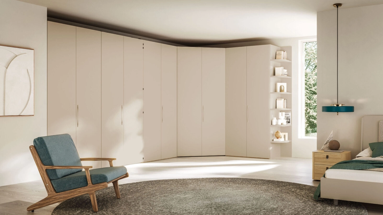 Armadio angolare Vanity 11 di Orme