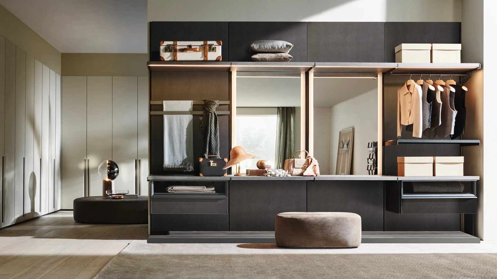 Armadio Master Dressing angolare di Molteni & C