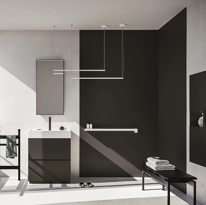 Mobile da Bagno a terra Code 03 in laccato di Arbi