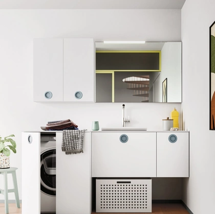Mobile da Bagno per lavanderia Bolle 08 di Arbi