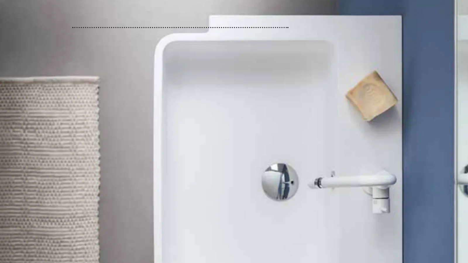 Mobile da bagno sospeso in melaminico Lapis 08 di Birex