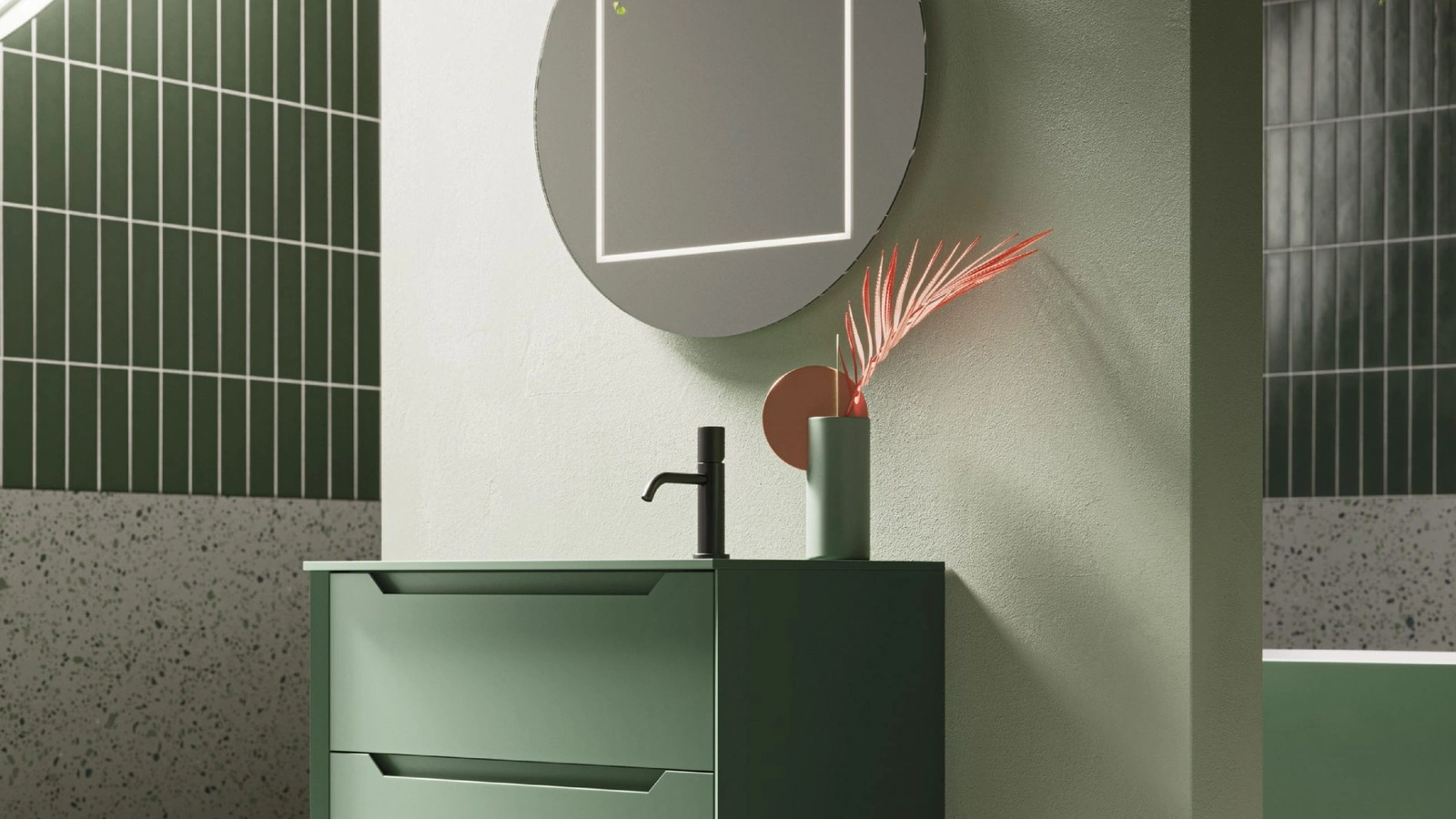 Mobile da Bagno sospeso Master 02 di Arbi