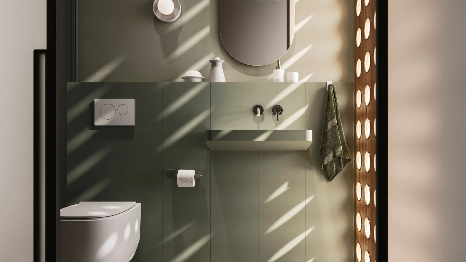 Mobile da Bagno a terra salvaspazio Over 02 di Arbi