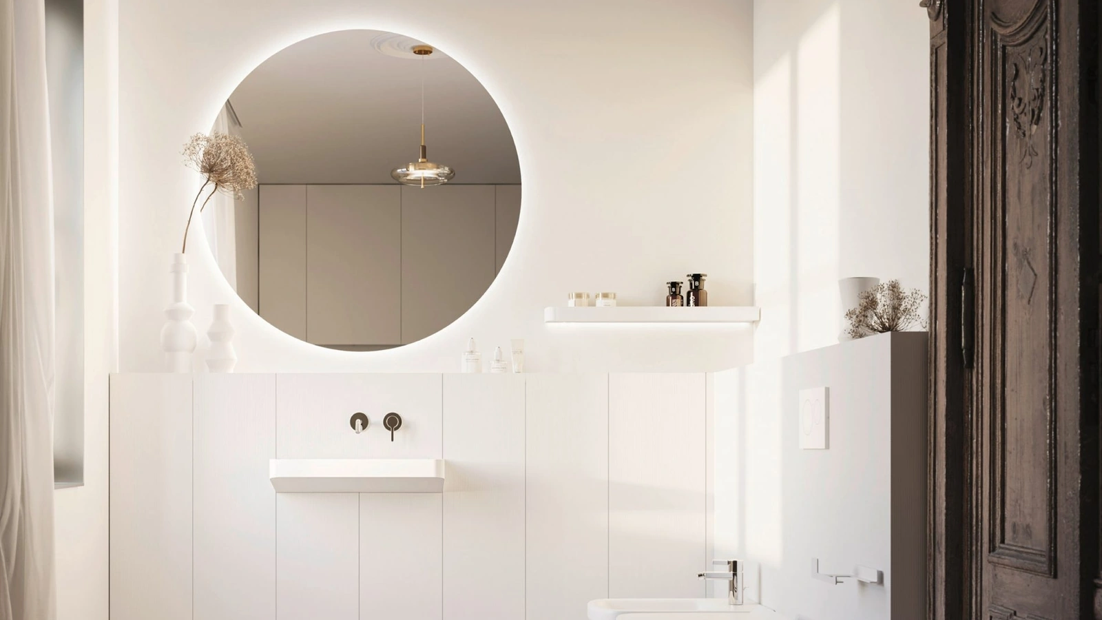 Mobile da Bagno a terra salvaspazio Over 03 di Arbi