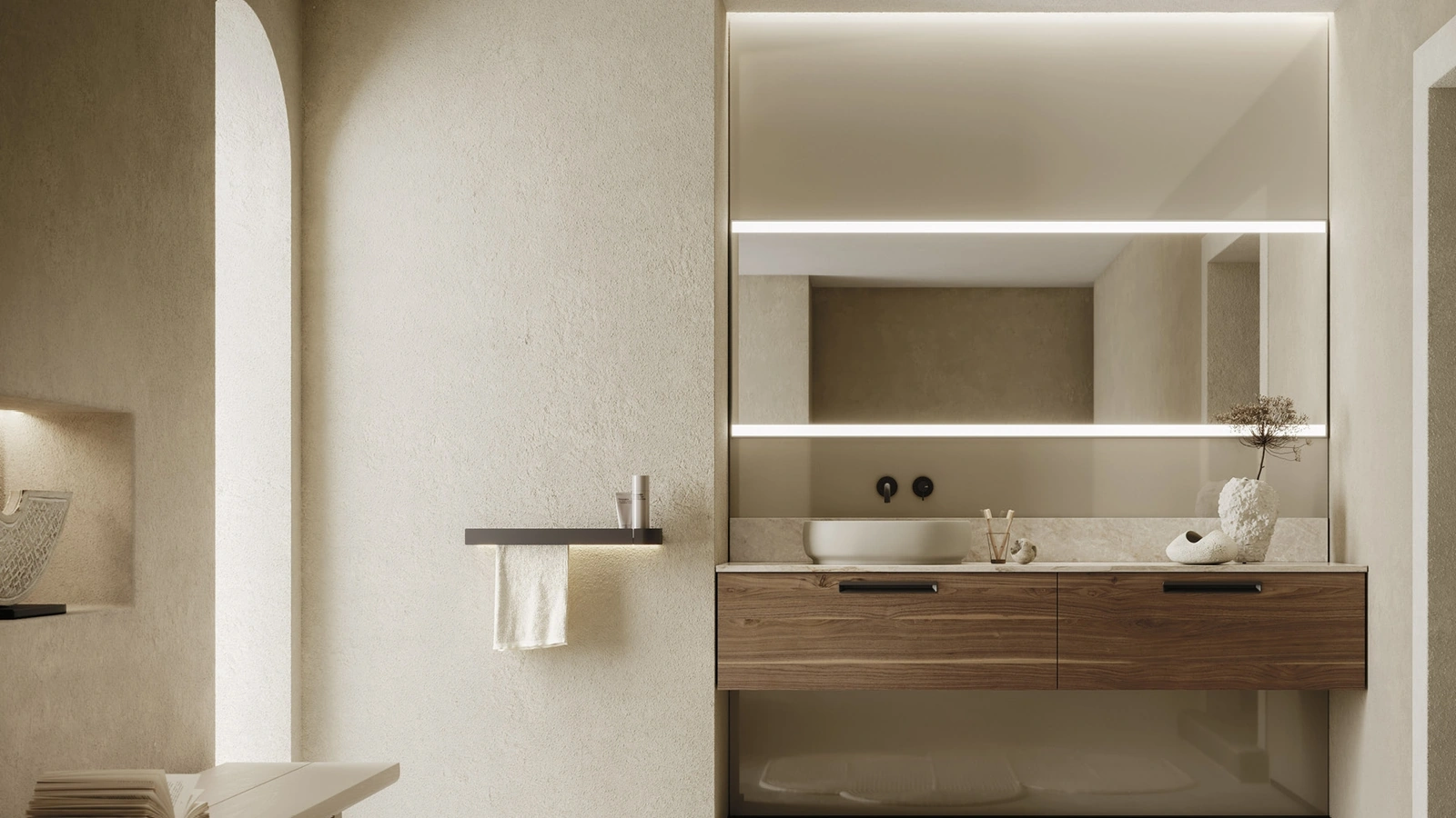 Mobile da Bagno sospeso Sky Pregiati 40 di Arbi