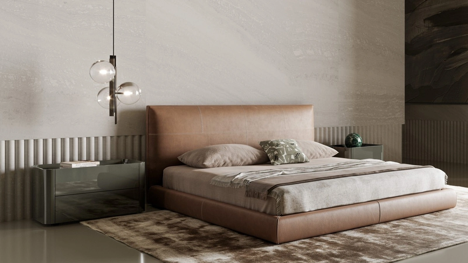 Comodino di design Arragan di Bonaldo