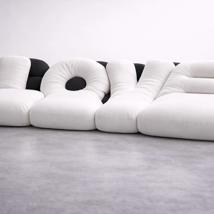 Divano imbottito Love di Migliorino