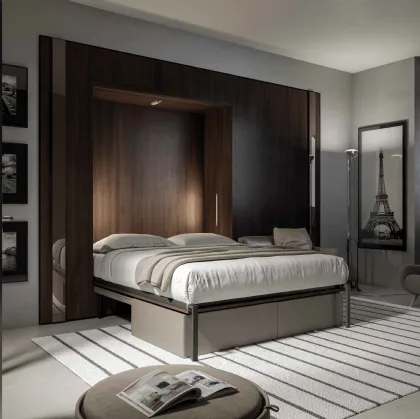 Letto a scomparsa Alcova Light Comp 253 di Tumidei