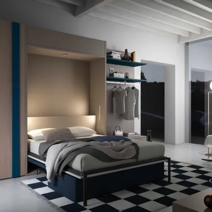 Letto a scomparsa Divano Flip di Tumidei
