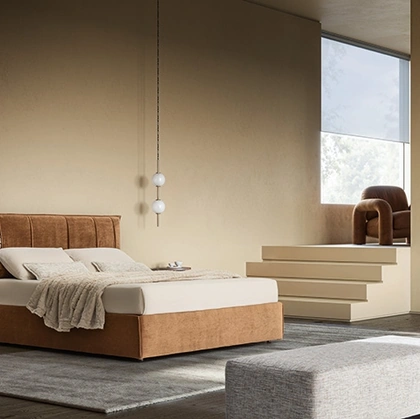 Letto Folder con testiera di Ennerev