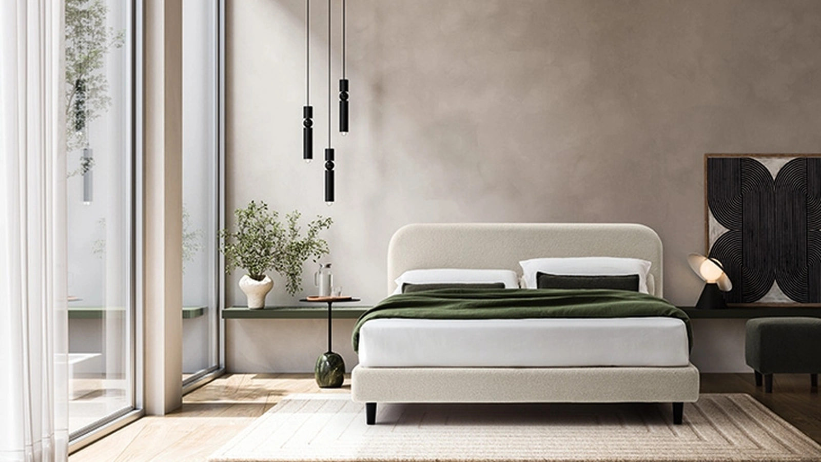 Letto matrimoniale Freya di Ennerev