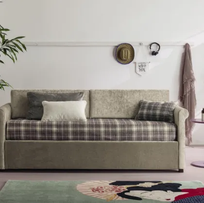 Daybed singolo in tessuto Camelia Mod 32 di Twils