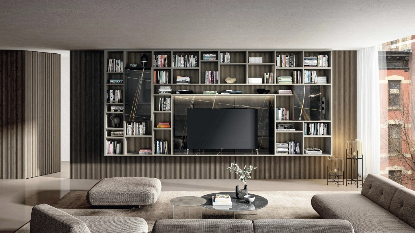 Libreria 30mm 1202 di Lago