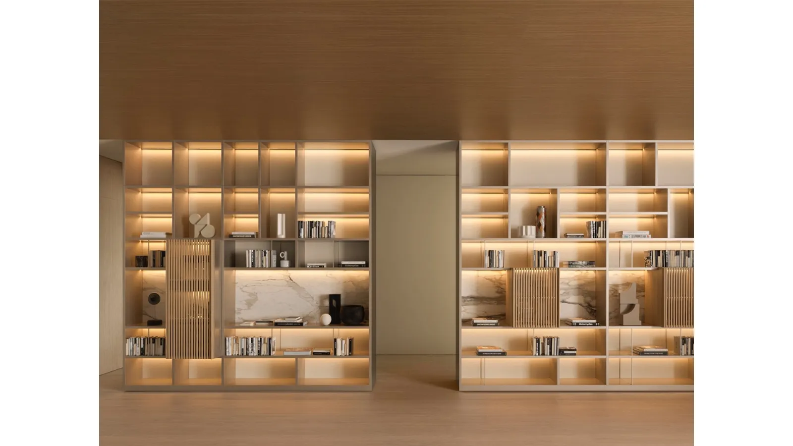 Libreria componibile 505 UP SYSTEM 01 di Molteni & C