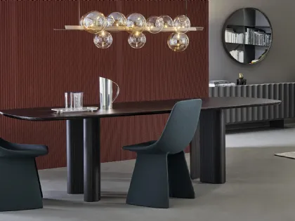 Geometric Table Wood