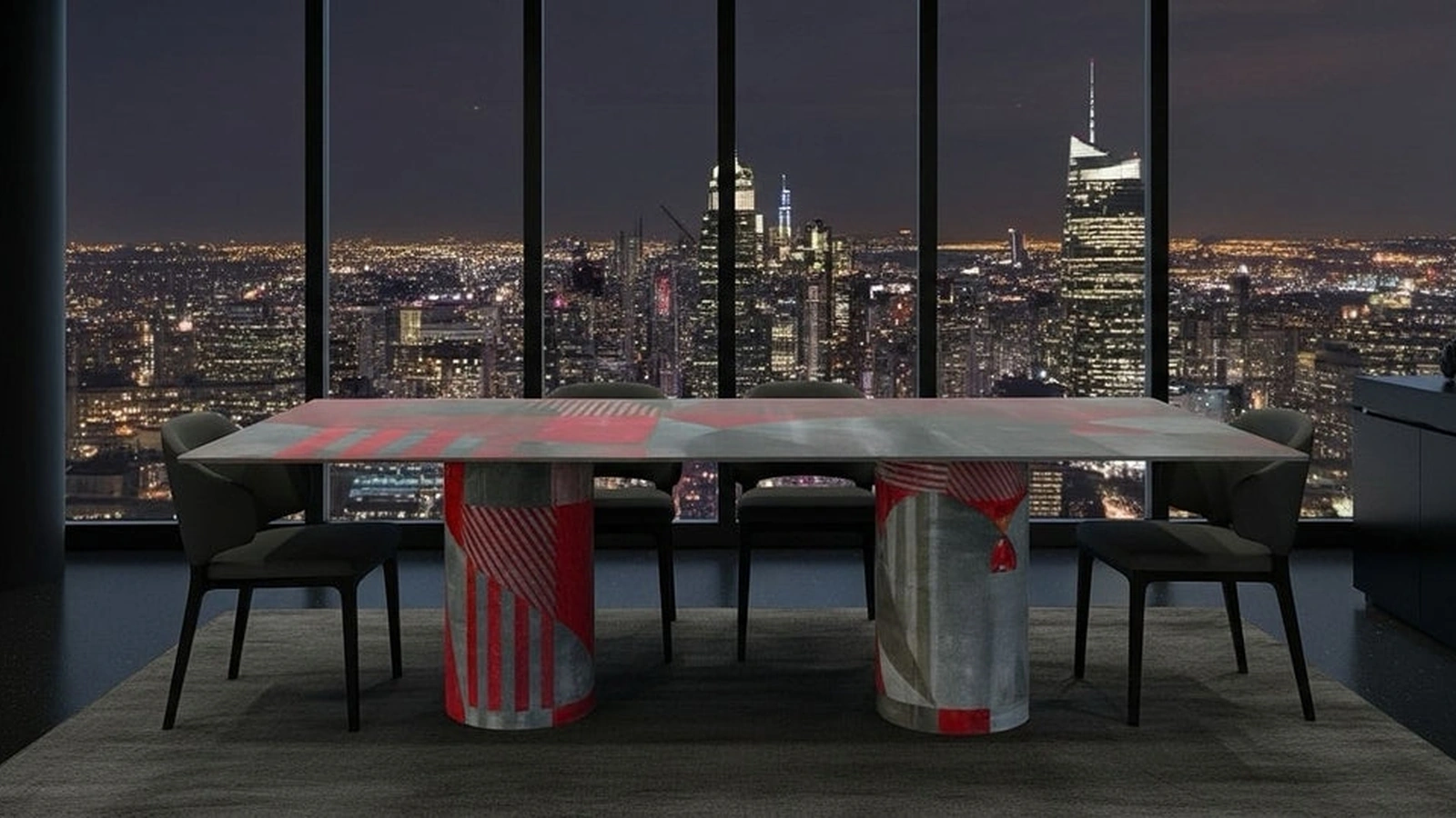 Tavolo King KI-RT Bauhaus II var1 di Migliorino