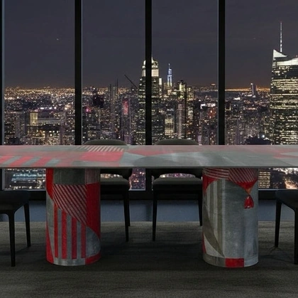 Tavolo King KI-RT Bauhaus II var1 di Migliorino