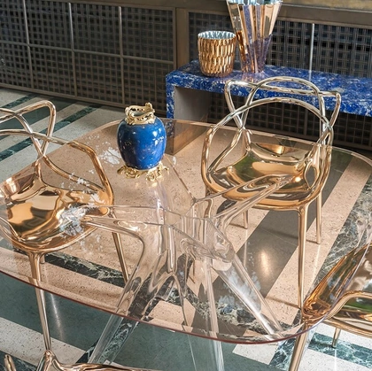 Tavolo Sir Gio Quadrato di Kartell