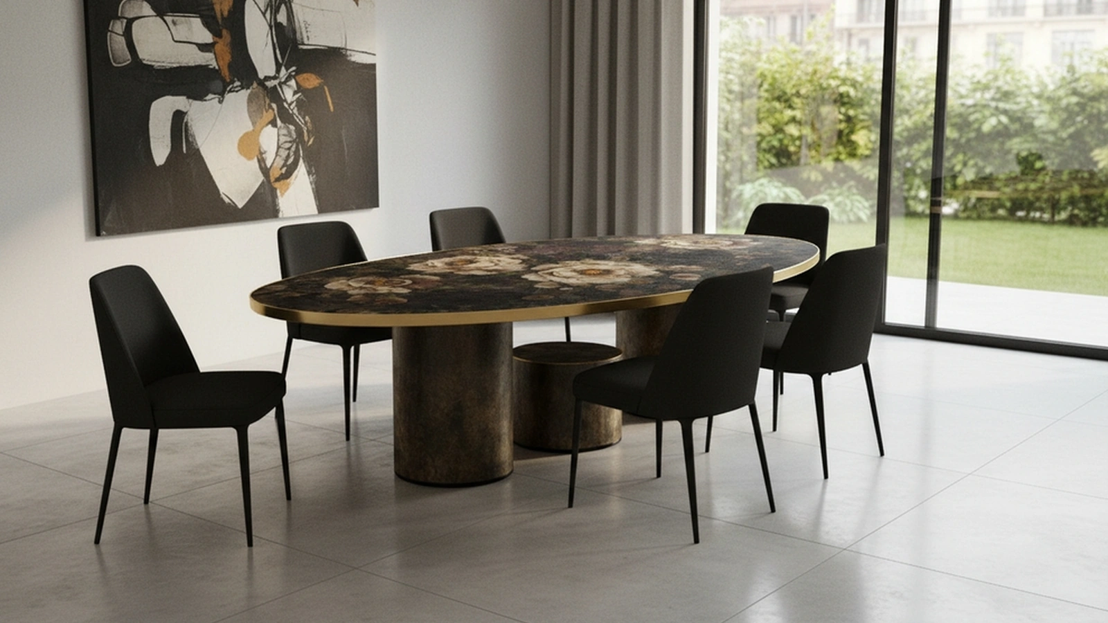 Tavolo Zahir Oval XL Silent di Migliorino