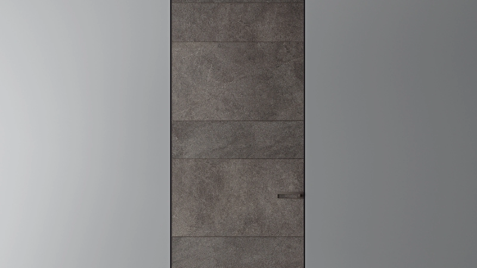 Porta per interni Radius Diamante Moka in gres di Rimadesio