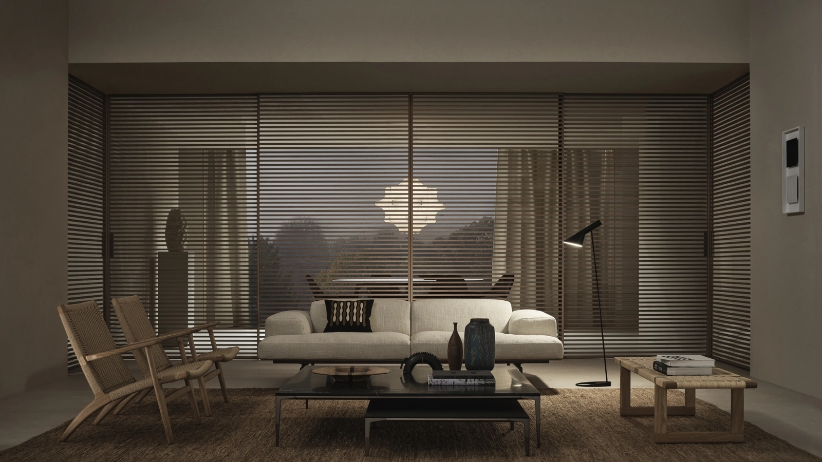 Porta per interni scorrevole Stripe di Rimadesio