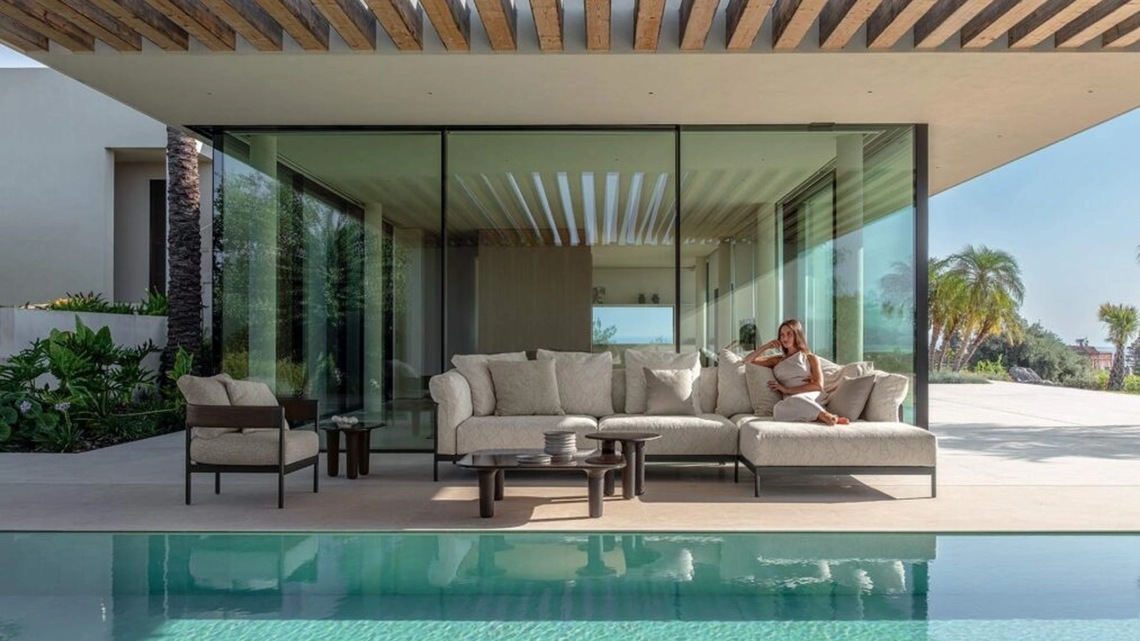 Arredo da esterno Flow di Talenti