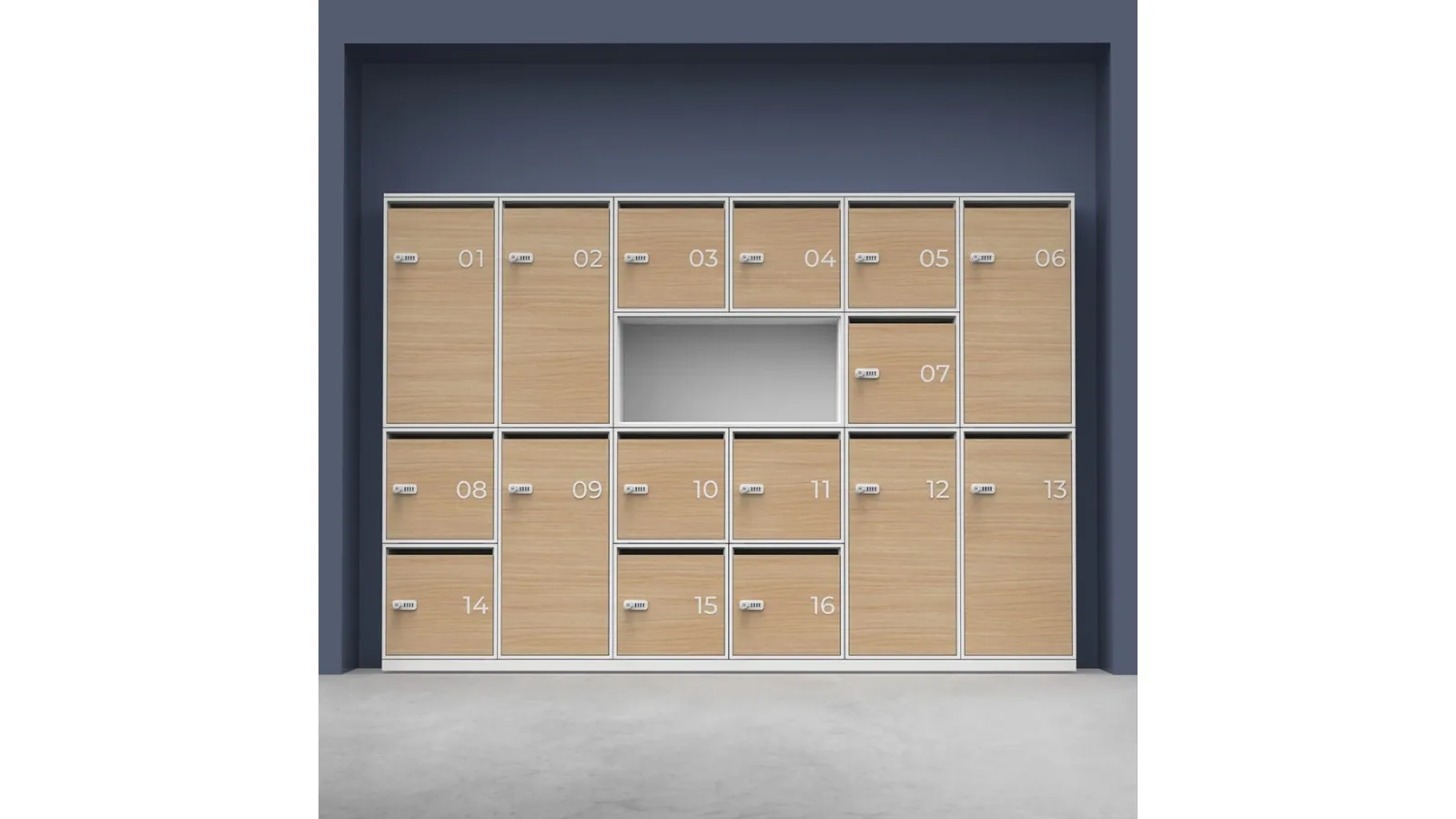 Mobile Ufficio Lockers Ubi 02 di Bralco