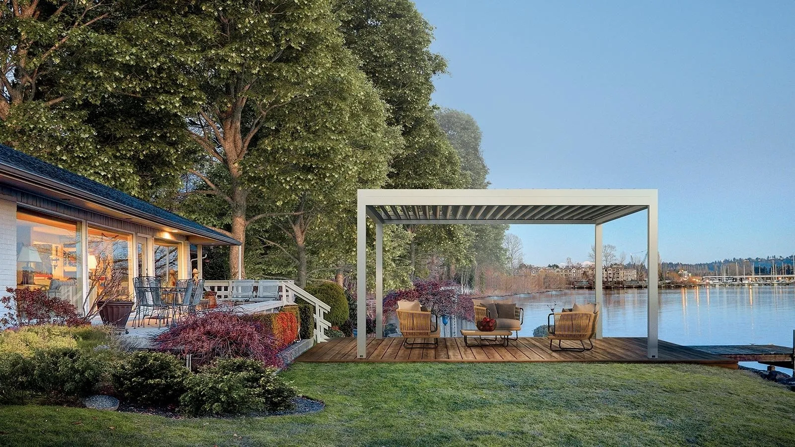 Pergola bioclimatica Med Joy di Gibus
