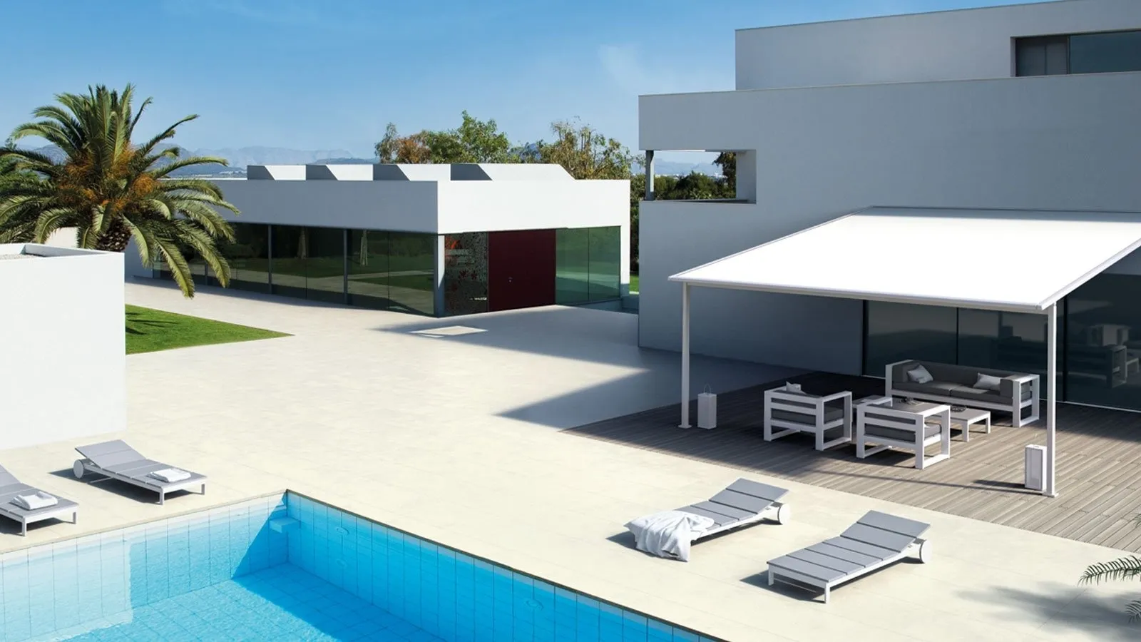 Pergola Zero+ di Gibus