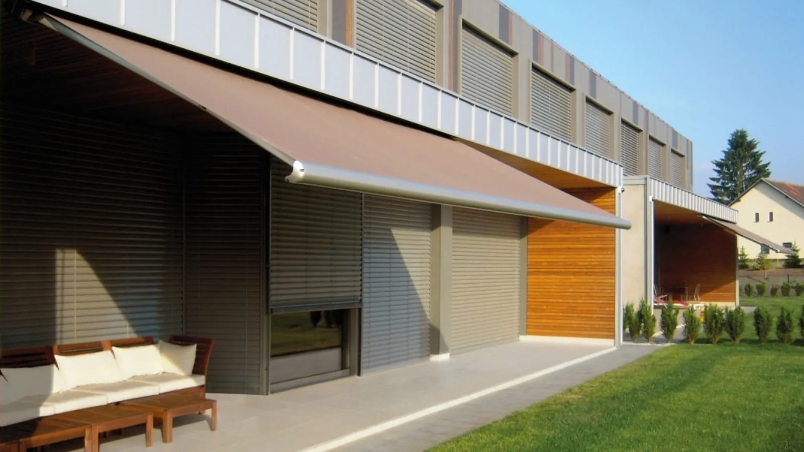 Tenda da sole a bracci estensibili Scrigno di Gibus