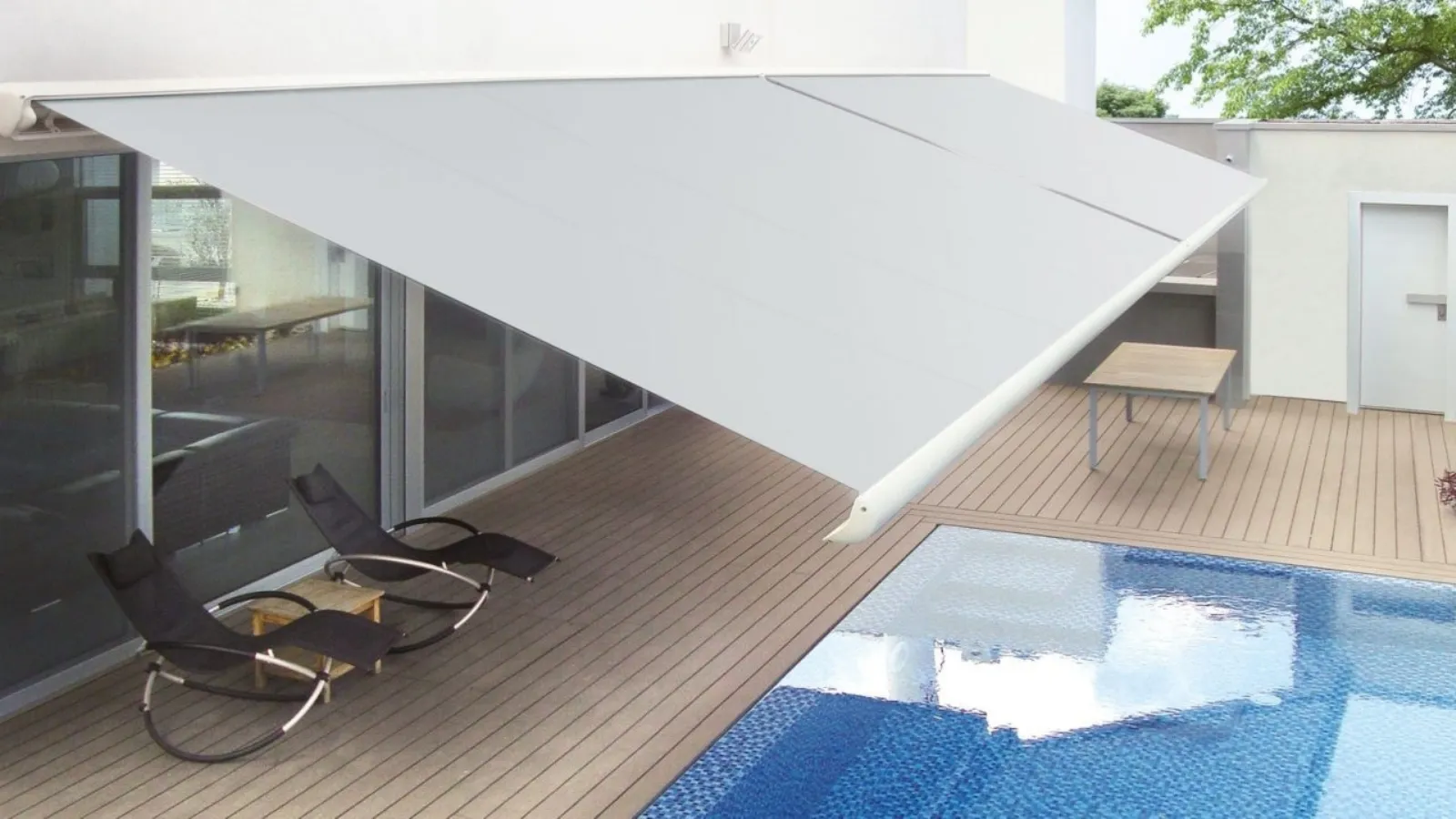 Tenda da sole a bracci estensibili Scrigno di Gibus